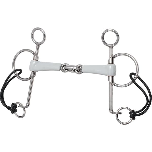 Beris Dubbelfogad Långbit Pelham Silver 125 mm