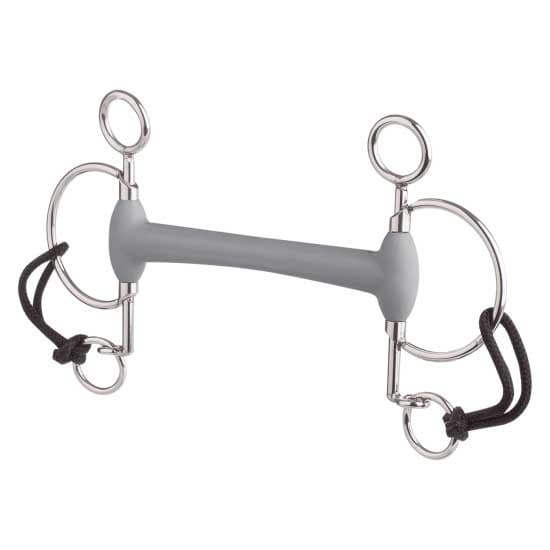 Beris Kort æggebutt Snaffle Hard Bit Pelham Søvfarvet 120 mm