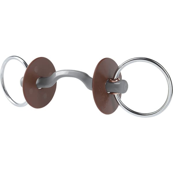 Beris Mjuk Bit Snaffle Thin Konnex 7.5 Cm Silver 120 mm