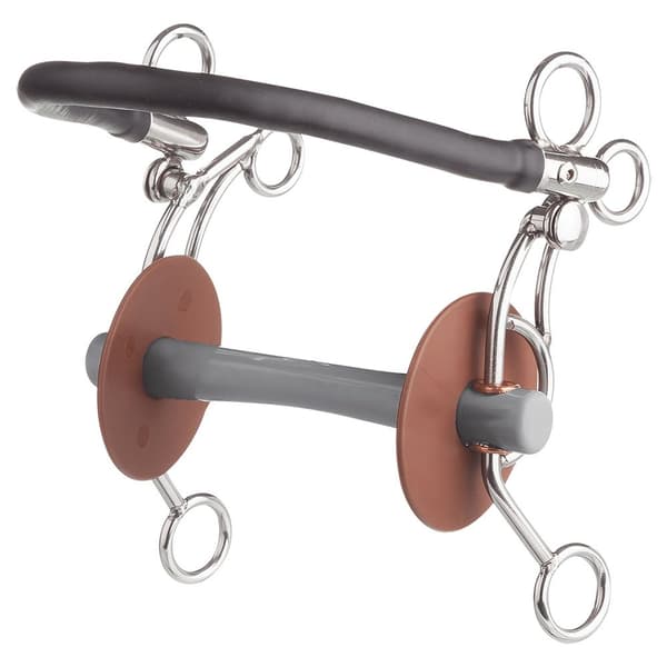 Beris Kova Hackamore Tandem Us Comfort Bar Hopeinen 130 mm