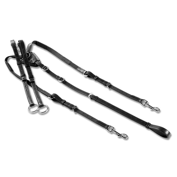 Waldhausen Bröstplatta X-line Elastic Silver Pony
