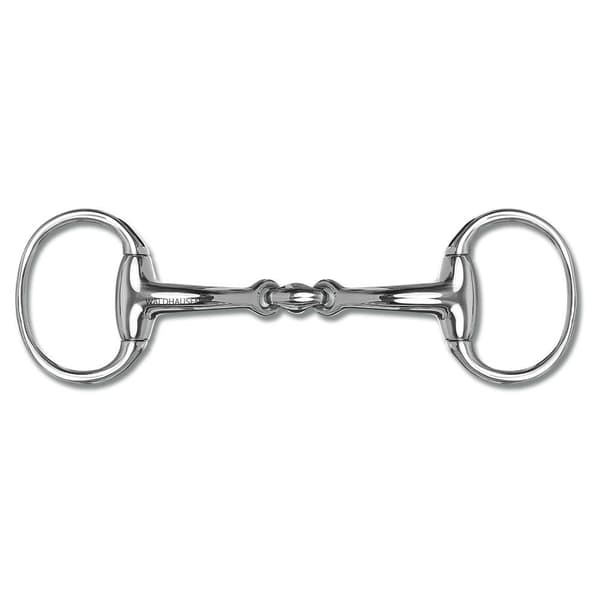 Waldhausen Snaffle Egg Butt Olive Ss Anatomical Silver 12.5 cm