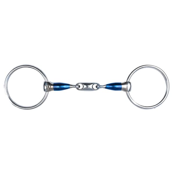 Waldhausen Dubbel Bruten Snaffle Sl Anatomical 7 Cm 16 Mm Silver 13.5 cm