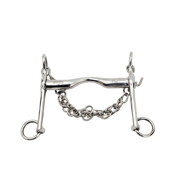 Horka Snaffle Weymouth Ss 16 Mm Søvfarvet 145 cm
