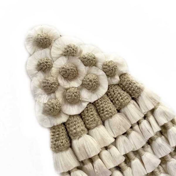 Marjoman Distribucion Silke Flueslør Beige