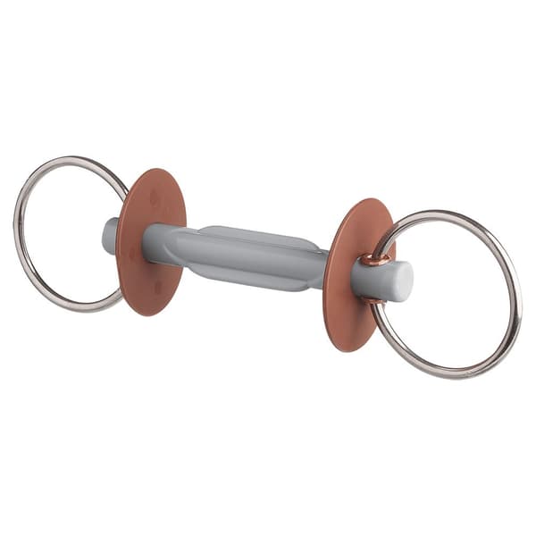 Beris Kovaa Snaffle Butterfly Bar 7.5 Cm Bitti Hopeinen 140 mm