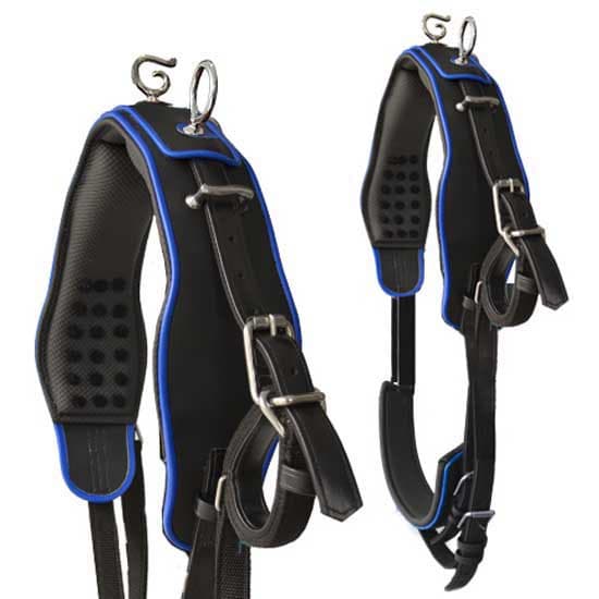 Lexhis Kaksinkertaiset Ajovaljaat Hanover Nylon/pvc Musta Full