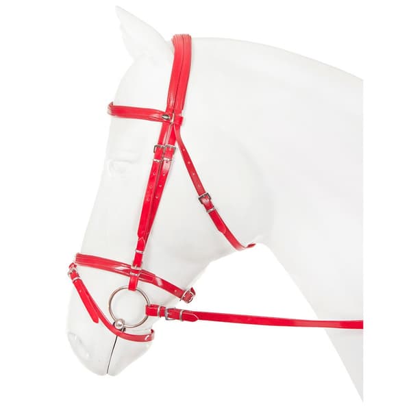 Horka Trense Pvc Flashy Rød Cob