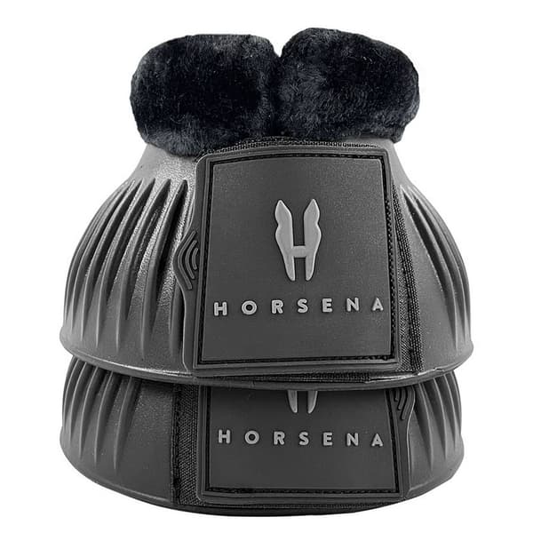 Horsena Pro-Light Faux Fur Horse Bell Boots