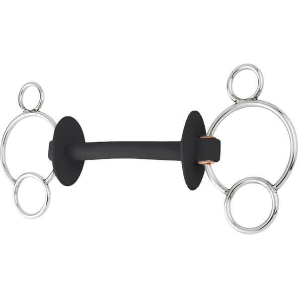 Beris Mjuk Snaffle 3 Prime Extra Silver 140 mm
