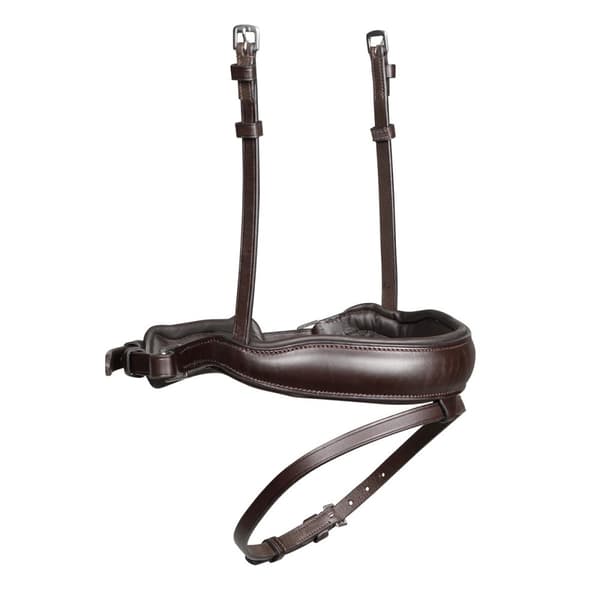 Velociti Lusso Leather Dressage Horse Flash Noseband