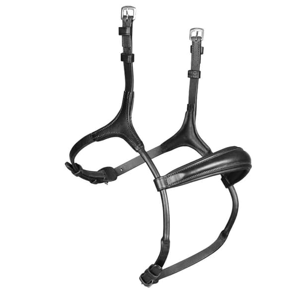 Velociti Lusso Leather Horse Cavesson Noseband