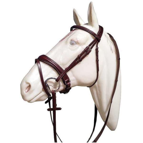 Marjoman Distribucion Engelsk Lädercanvas Tyglar Träns  Cob