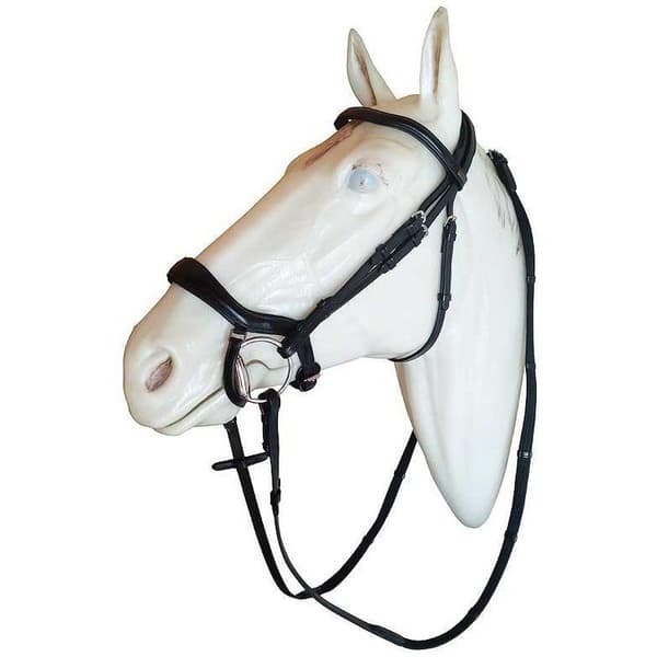 Marjoman Distribucion Engelsk Læder Jumping Ergonomisk Design Trense  Cob
