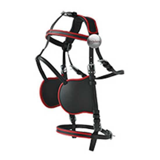 Lexhis Körsele Med Dubbelbröst Hanover Nylon/pvc Svart Cob