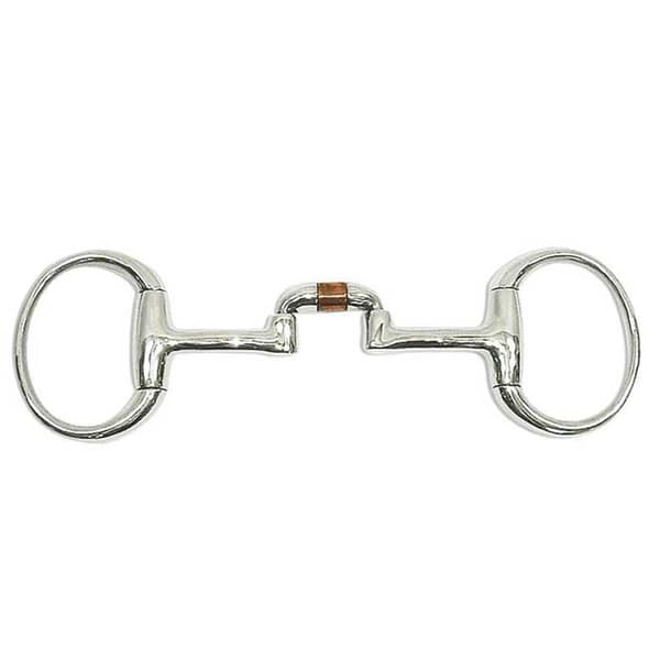 Metalab Snaffle Olive Relax Silver 135 mm