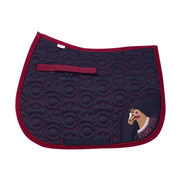 Little Rider Riding Star Rosette Horse Saddlepad