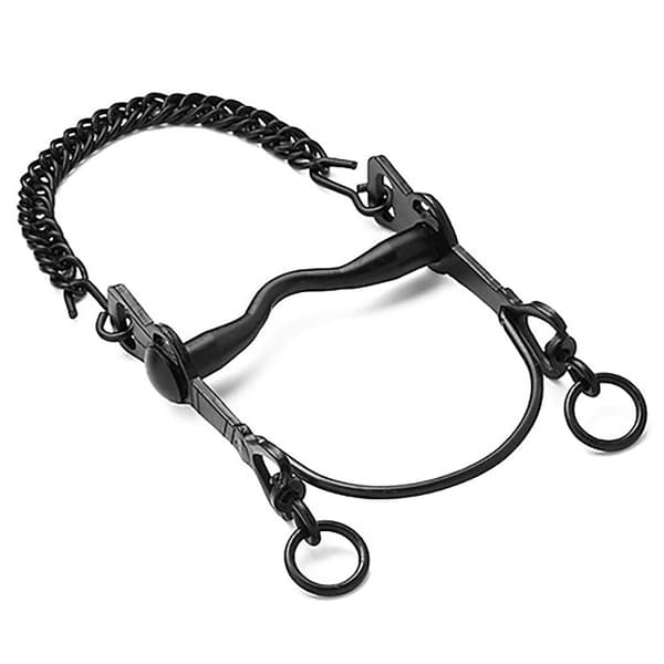 Hispano Hipica Cowboy-alempi Kaareva Englantilainen Sileä Ruostumattomasta Teräksestä Valmistettu Terä 12 Cm  12.5 cm