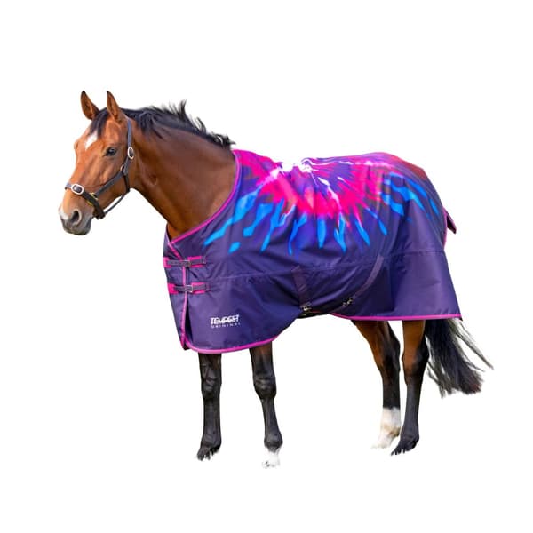 Tempest Original Tie Dye 200g Standard Neck Horse Turnout Rug