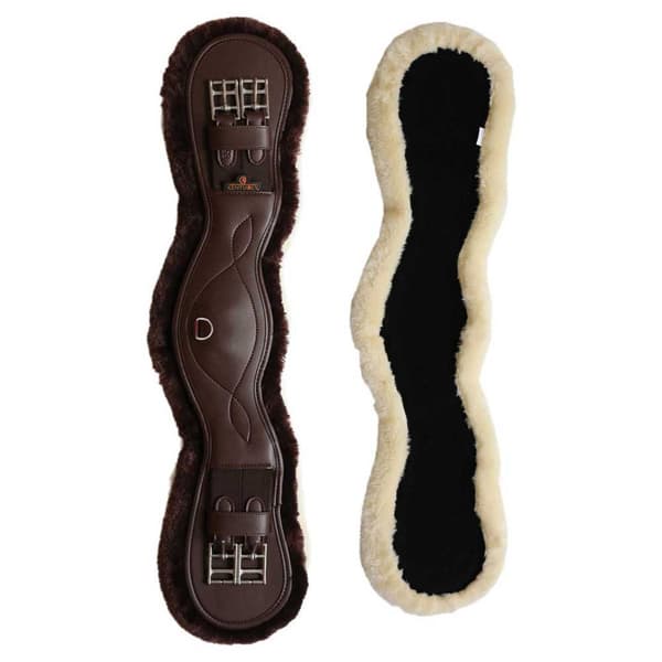 Kentucky Anatominen Kansi Lyhyt Lampaannahkavyö  60 cm