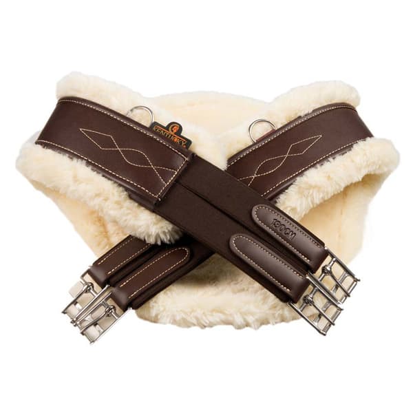 Kentucky Lampaannahkainen Nastavyön Kansi Beige 125 cm