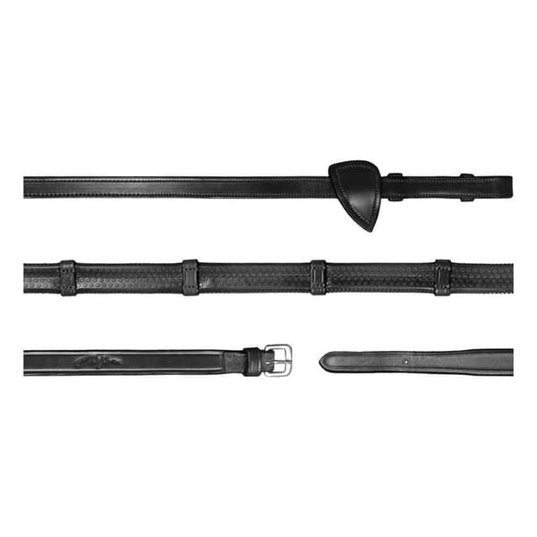 Dyon New English Collection 1/2 Kumi Ohjakset Kanssa 7 Nahka Silmukat  Cob