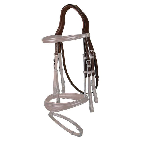 Dyon Dobbelt Hovedtøj New English Collection  Pony