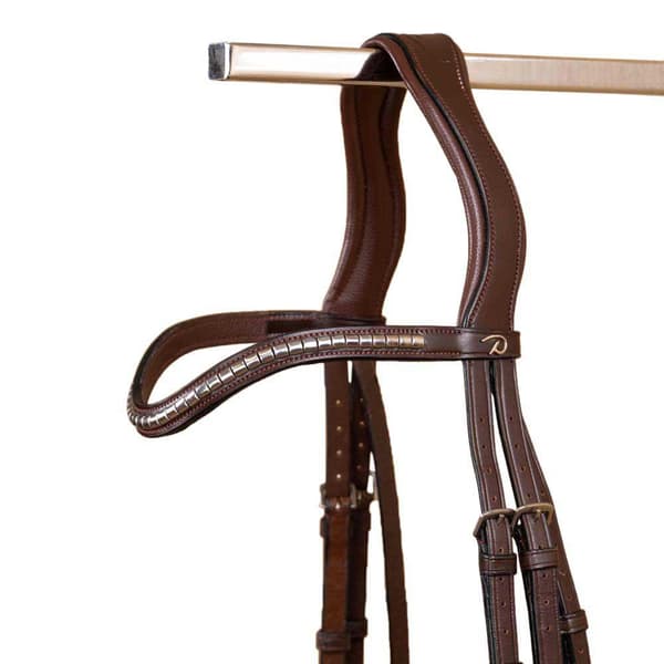 Dyon Sølv Clincher V-formet Pandebånd New English Collection  Pony