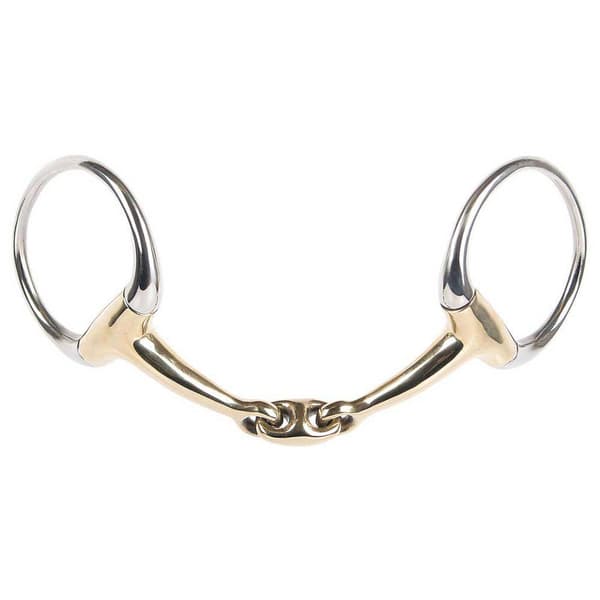 Harry´s Horse Anatomic Gold Brass Bit 12.5 cm