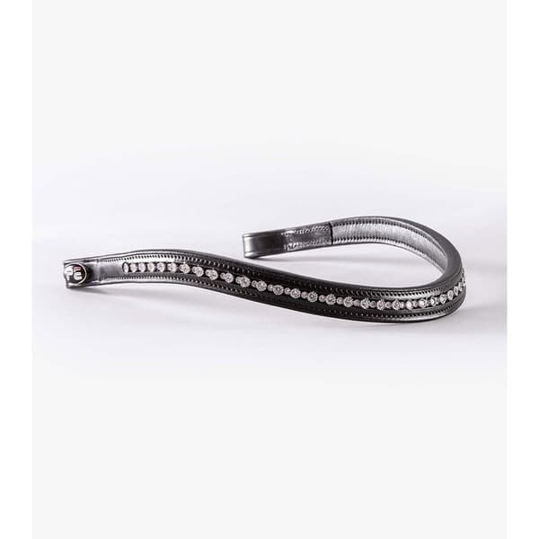 Premier Equine Bergamo Shaped Diamante Pandebånd Full