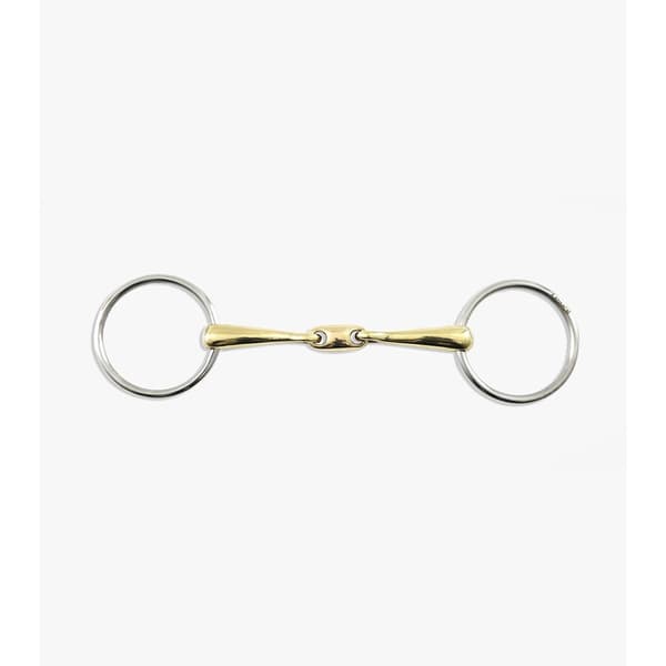 Premier Equine Brass Alloy Training With Lozenge Bit  12 cm