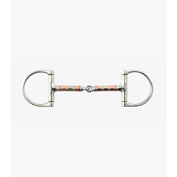Premier Equine Copper Roller Mouth Dee Bit  13 cm