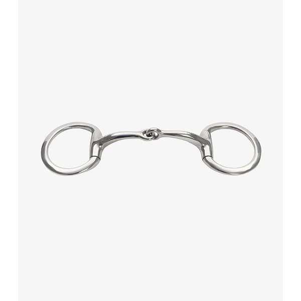 Premier Equine Curved Mouth Eggbutt Snaffle Bit  11 cm