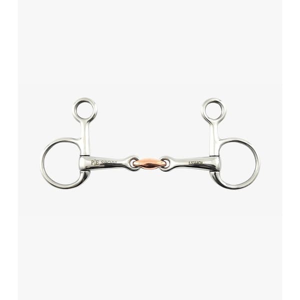 Premier Equine Hanging Cheek With Copper Lozenge Bit  11 cm