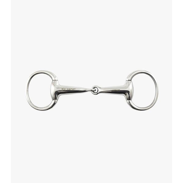 Premier Equine Hollow Mouth Eggbutt Snaffle Bit  13 cm