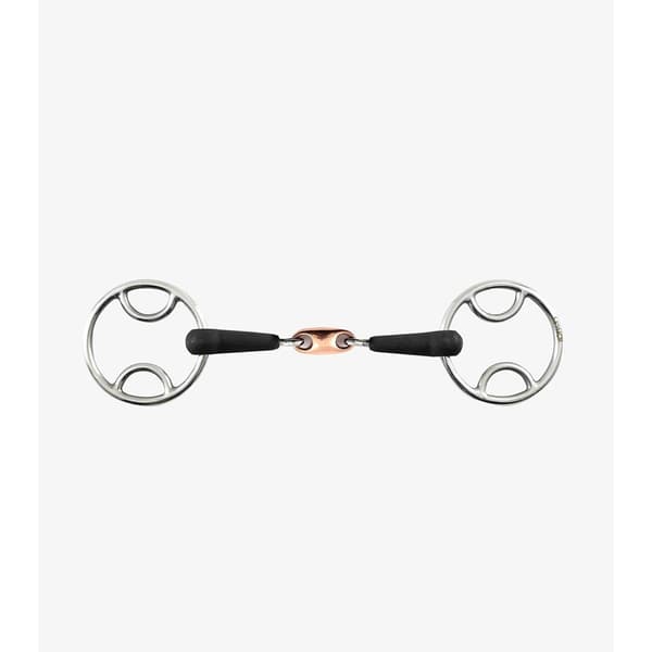 Premier Equine Rubber Bevel With Lozenge Bit  12 cm