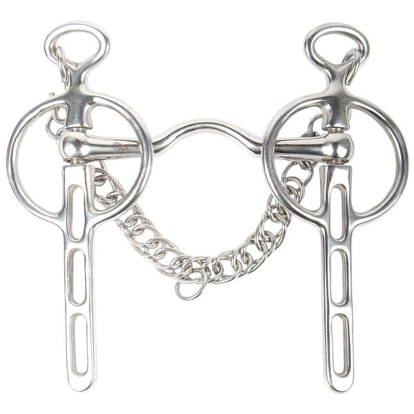 Harry´s Horse Liverpool Bett Med Böjd Mullen Munstycke 15 Mm 3 Spår  14.5 cm
