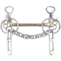 Miniatyrbillede 3 af 3: Harry´s Horse Gold Brass 14 Mm Liverpool-bit 2 Riller  12.5 cm