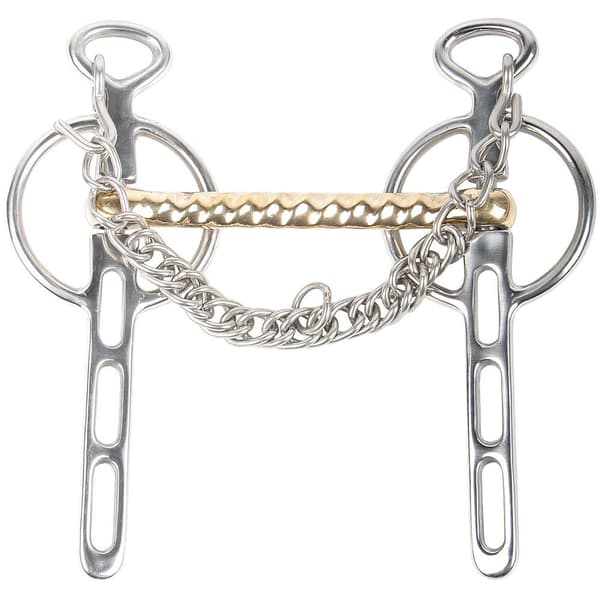 Harry´s Horse Gold Brass 14 Mm Liverpool-bit 3 Spår  12.5 cm