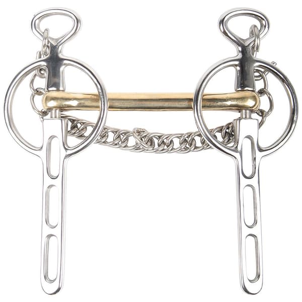 Harry´s Horse Gold Brass 14 Mm Liverpool-bit 3 Spår  13.5 cm
