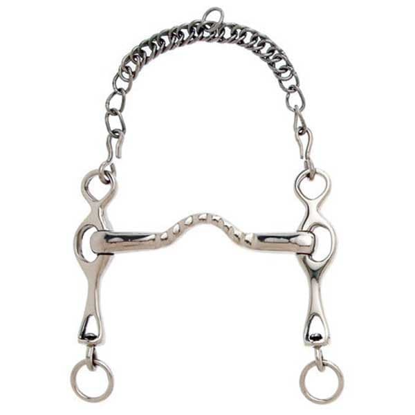 Sefton Portugisiskt Munstycke Med Räfflade Portar Silver 13.5 cm