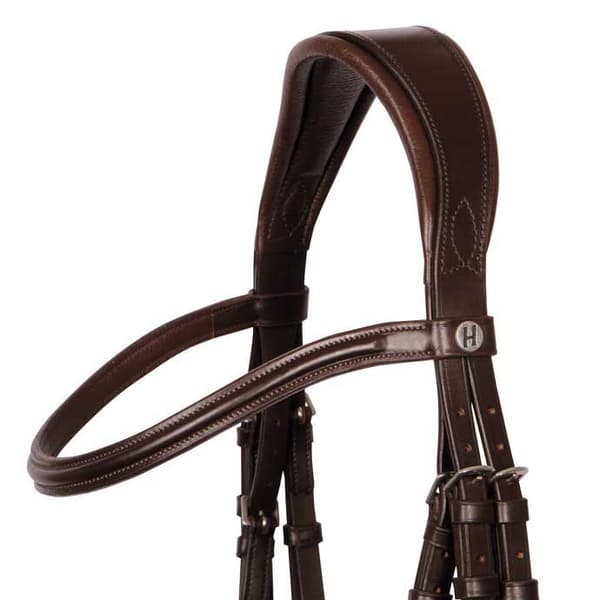Harry´s Horse Anatomic Release Tøjle Brun Cob