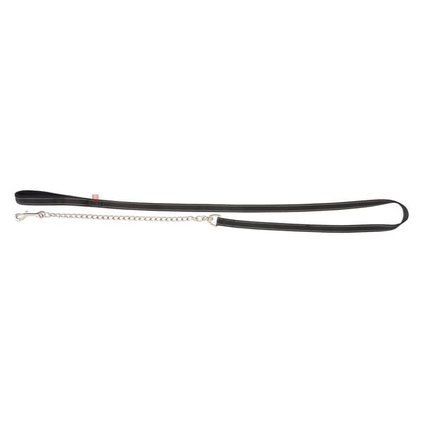 Imperial Riding Chain Fleece Reflective Horse Lead Rein Black One Size