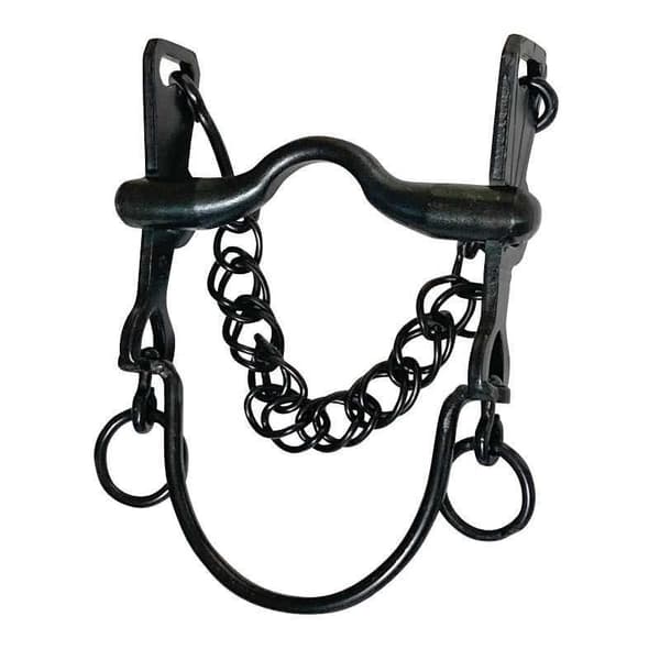 Marjoman Distribucion Blødt Mundstykke Blå Cowboy Bit 5/8  12.5 cm