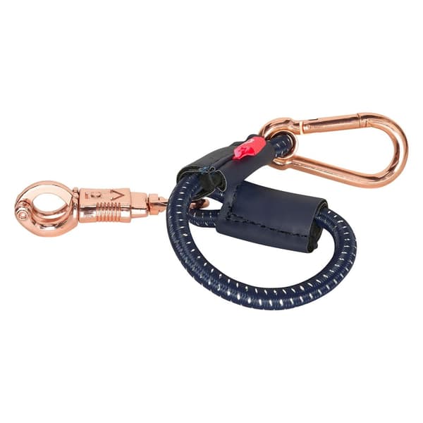 Imperial Riding Horse Trailer Tie With Panic Hook Navy 40cm