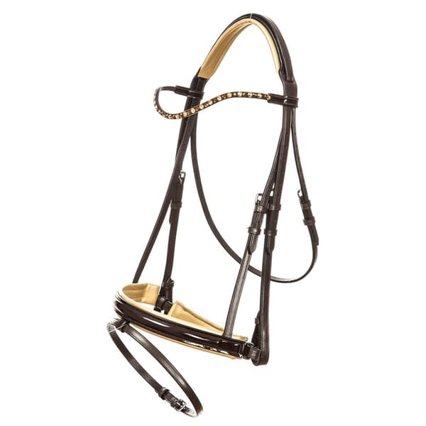 Imperial Riding IRHDI Layla Leather Horse Snaffle Bridle