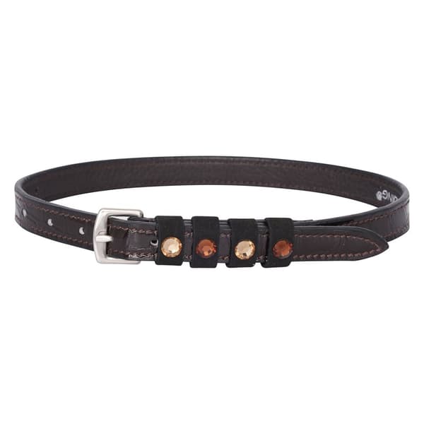 Imperial Riding IRHPardouz Leather Spur Straps Brown/Brown Croco One Size