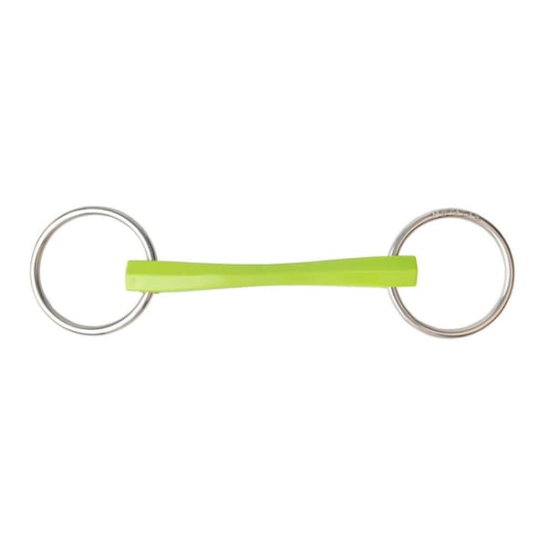 Metalab Snaffle Flexi Soft Ring Grönt 135 mm