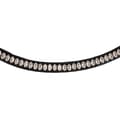 Miniatyrbild 3 av 4: Acavallo Calfskin&oval Crystals Pannband  Full
