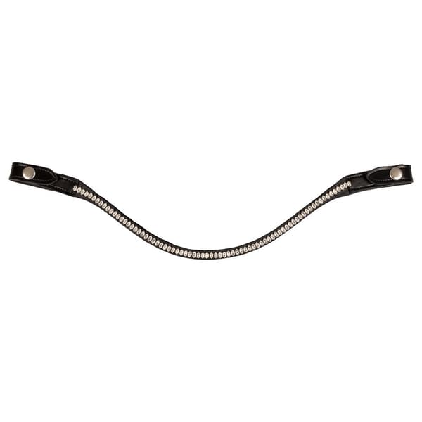 Acavallo Calfskin&oval Crystals Pannband  Full